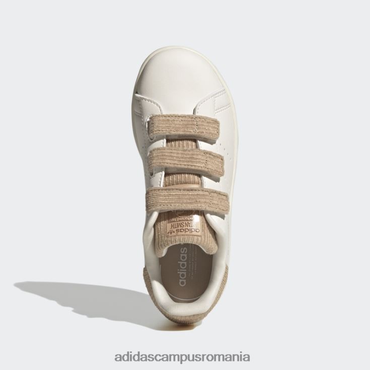 adidas campus romania pantofi stan smith bej copii alb/bej J266N211550