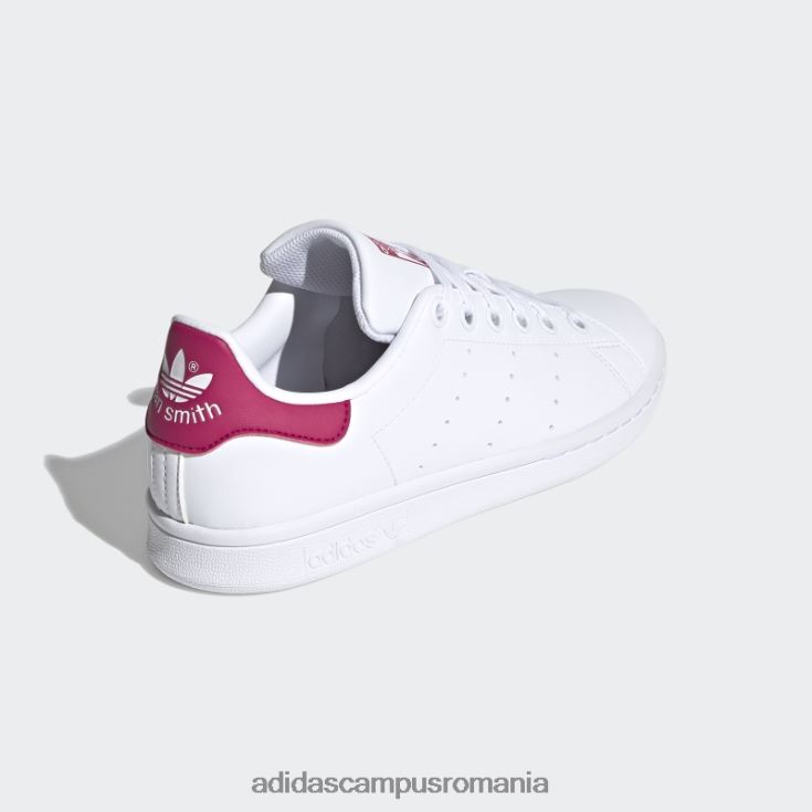 adidas campus romania pantofi stan smith bold roz fierbinte copii alb/roz intens J266N217966