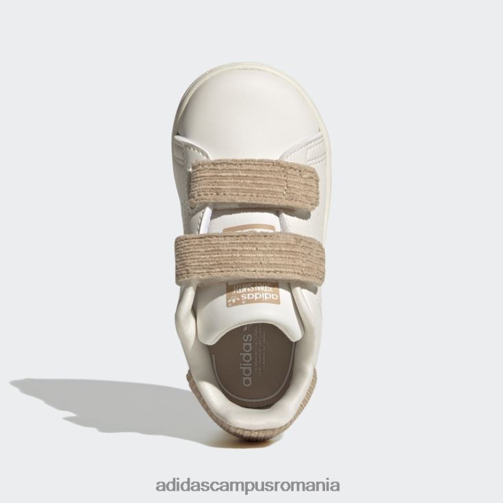 adidas campus romania pantofi stan smith fierbinți bej copii alb/bej J266N218250