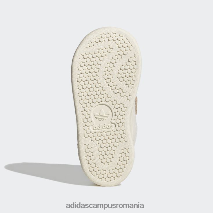 adidas campus romania pantofi stan smith fierbinți bej copii alb/bej J266N218250
