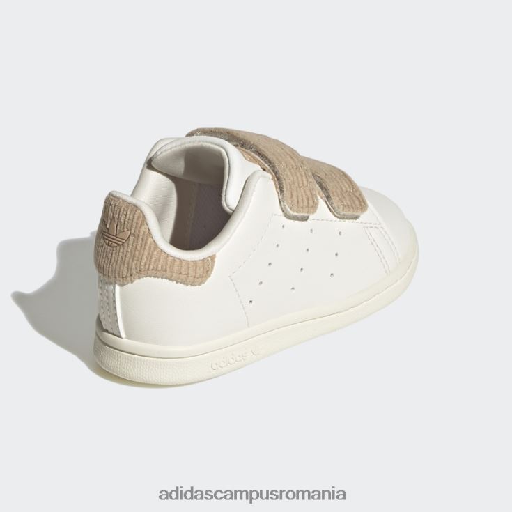adidas campus romania pantofi stan smith fierbinți bej copii alb/bej J266N218250