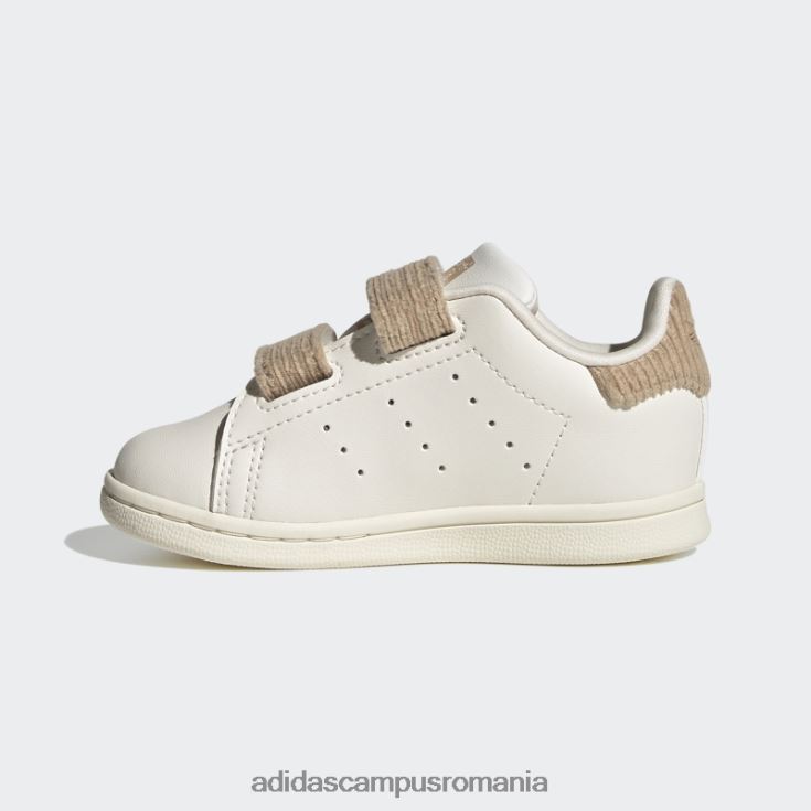 adidas campus romania pantofi stan smith fierbinți bej copii alb/bej J266N218250