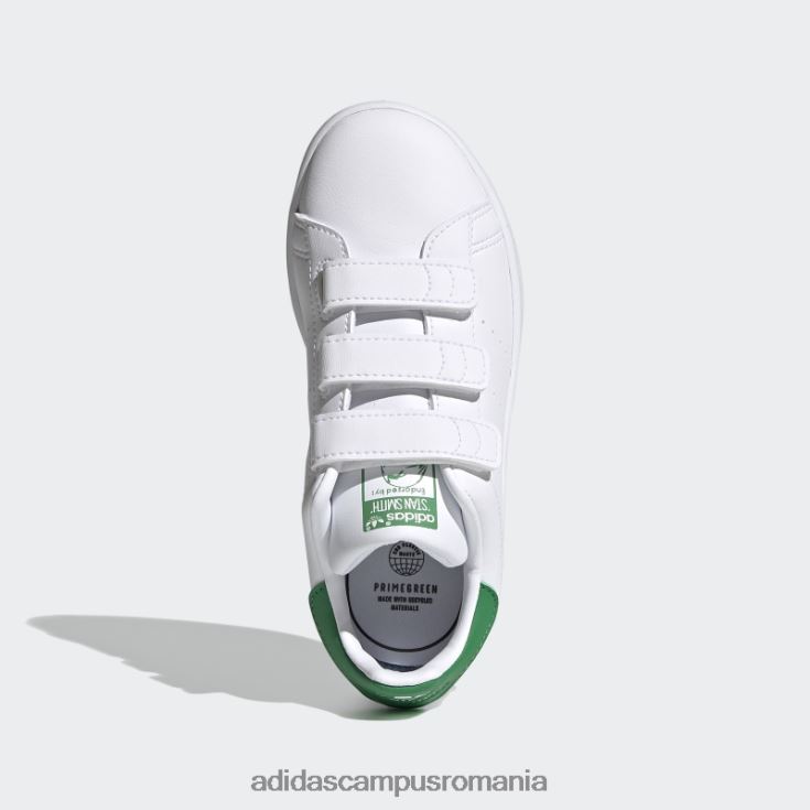 adidas campus romania pantofi stan smith moda verde copii alb/verde J266N217869