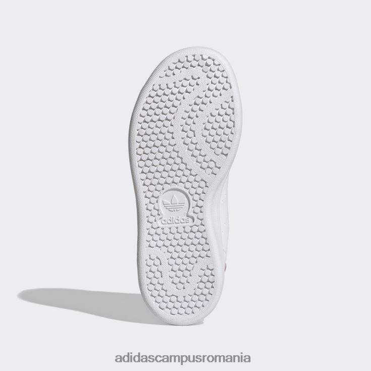 adidas campus romania pantofi stan smith îndrăzneț roz elegant copii alb/roz intens J266N219114