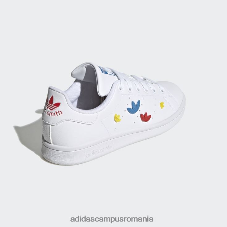 adidas campus romania pantofi stan smith roșii copii alb/rosu/albastru J266N218258