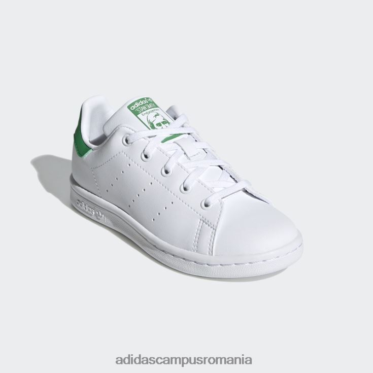 adidas campus romania pantofi stan smith verzi copii alb/verde J266N217937