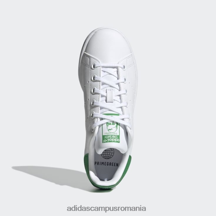 adidas campus romania pantofi stan smith verzi eleganti copii alb/verde J266N23526