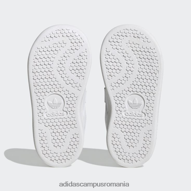 adidas campus romania pantofi stan smith violet șoc fierbinte copii alb/verde/mov de șoc J266N217931