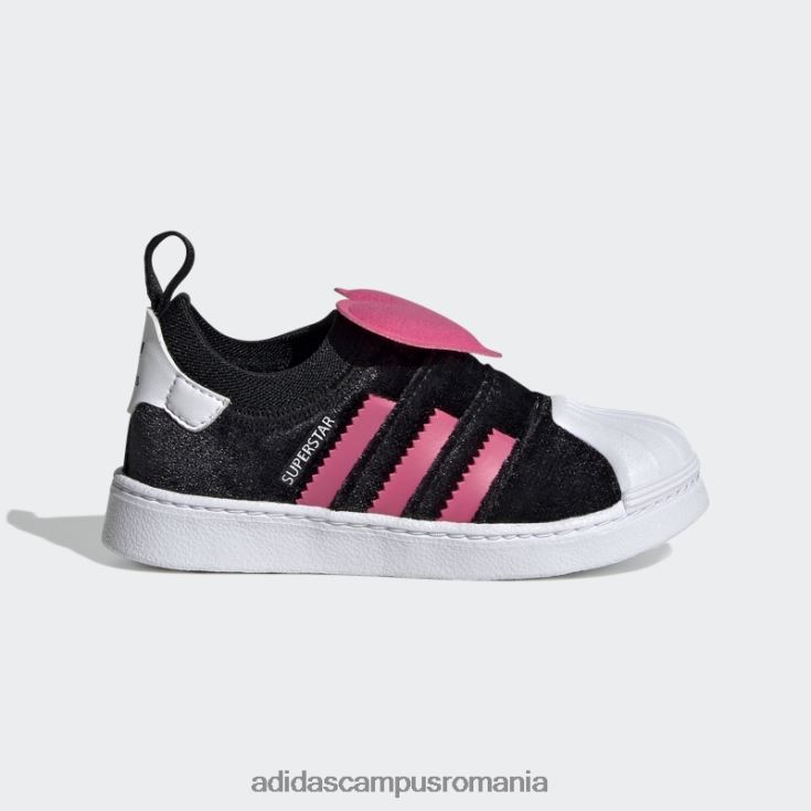 adidas campus romania pantofi superstar 360 2.0 negri copii negru/magenta/alb J266N217917