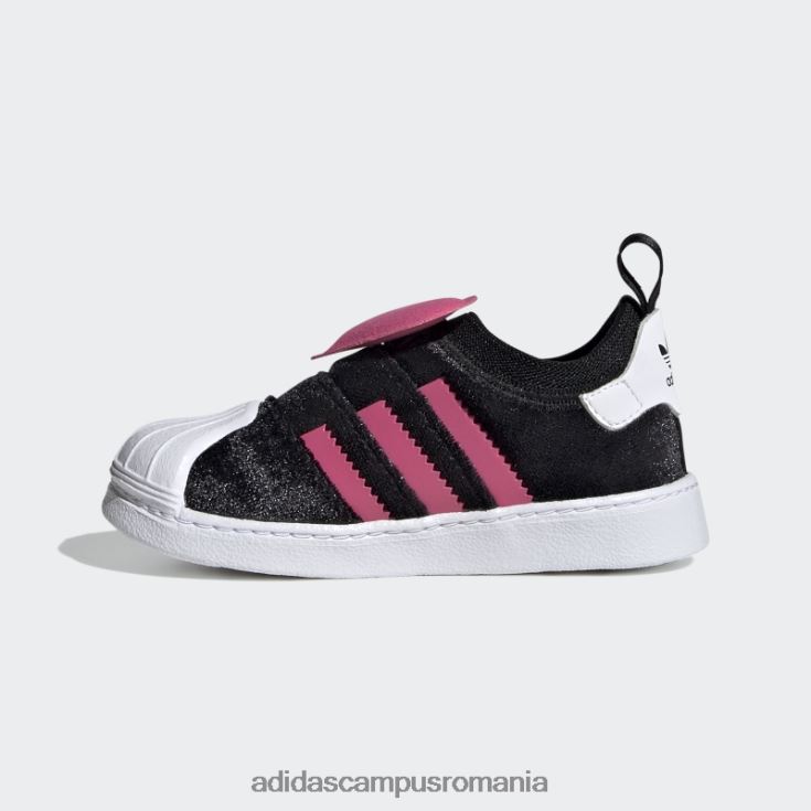adidas campus romania pantofi superstar 360 2.0 negri copii negru/magenta/alb J266N217917
