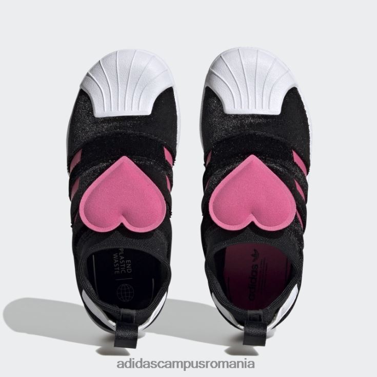 adidas campus romania pantofi superstar alb de modă 360 2.0 copii negru/magenta/alb J266N218230