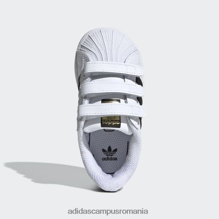 adidas campus romania pantofi superstar alb/negru fierbinte copii alb negru J266N211104