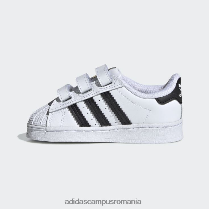 adidas campus romania pantofi superstar alb/negru fierbinte copii alb negru J266N211104