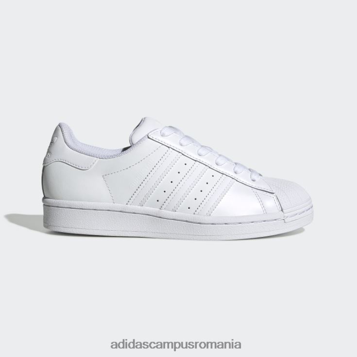 adidas campus romania pantofi superstar albi copii alb J266N23566