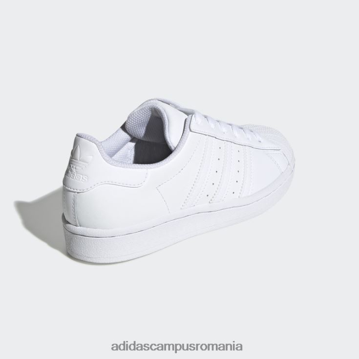 adidas campus romania pantofi superstar albi copii alb J266N23566