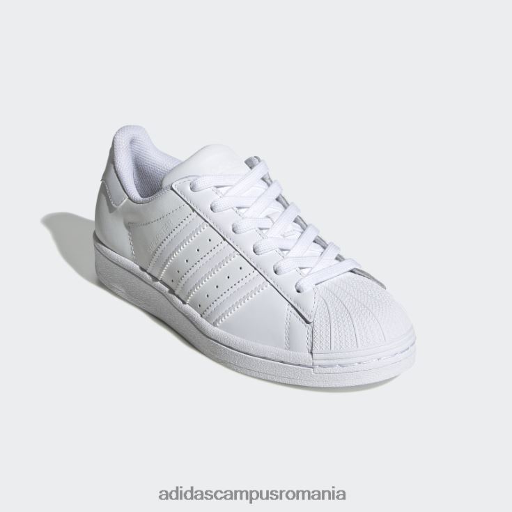adidas campus romania pantofi superstar albi eleganti copii alb J266N211411
