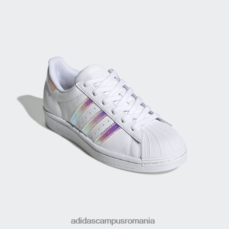 adidas campus romania pantofi superstar albi fierbinți copii alb J266N217789