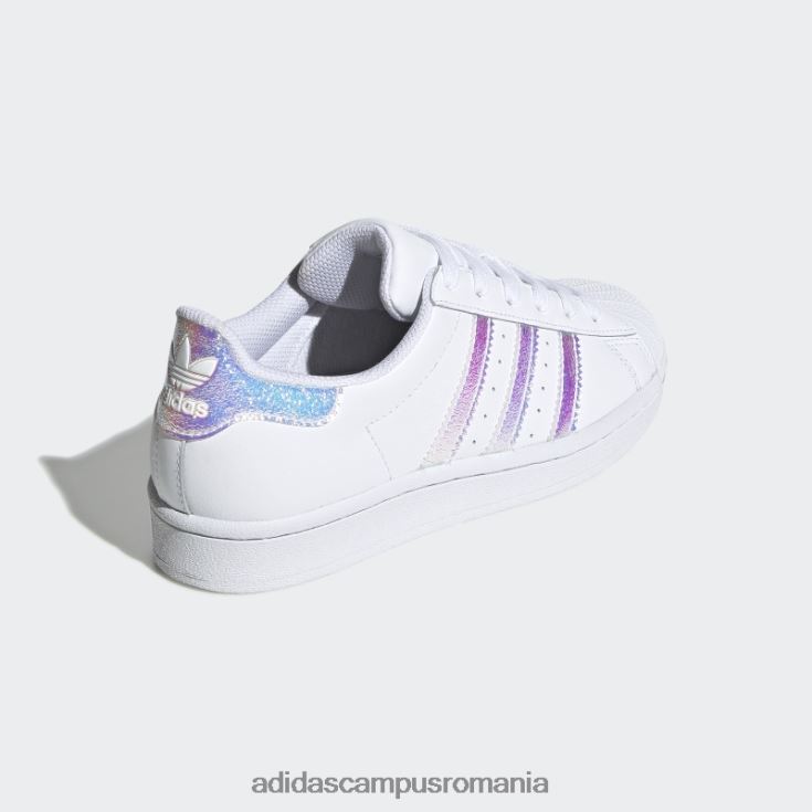 adidas campus romania pantofi superstar albi fierbinți copii alb J266N217789