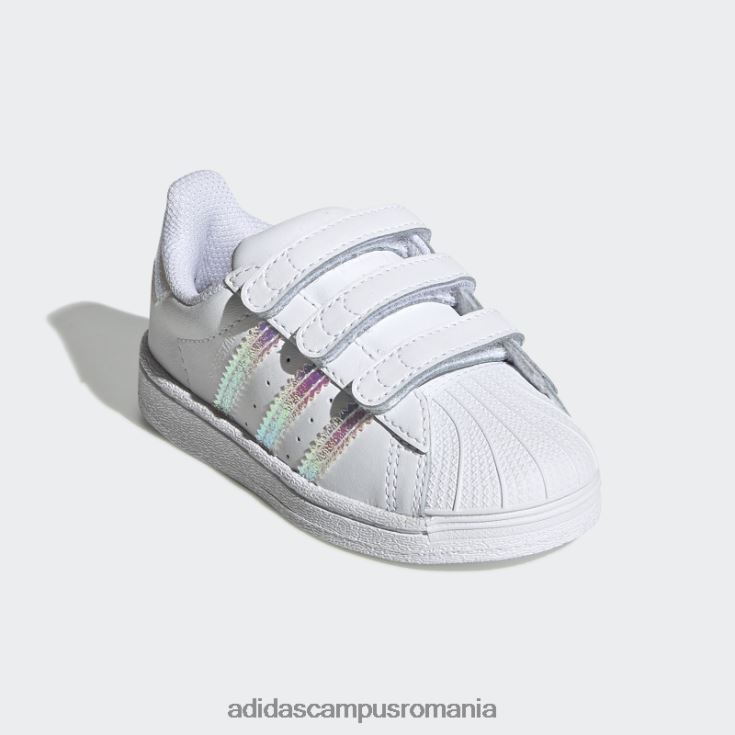 adidas campus romania pantofi superstar albi fierbinți copii alb J266N217830