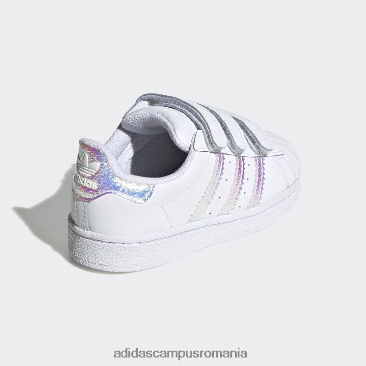 adidas campus romania pantofi superstar albi fierbinți copii alb J266N217830