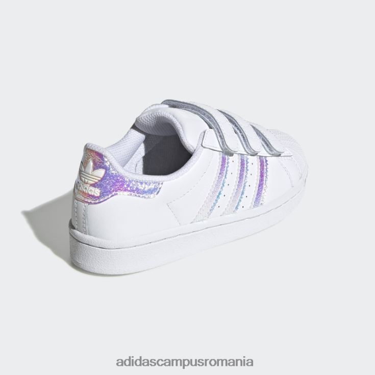 adidas campus romania pantofi superstar albi la modă copii alb J266N217791