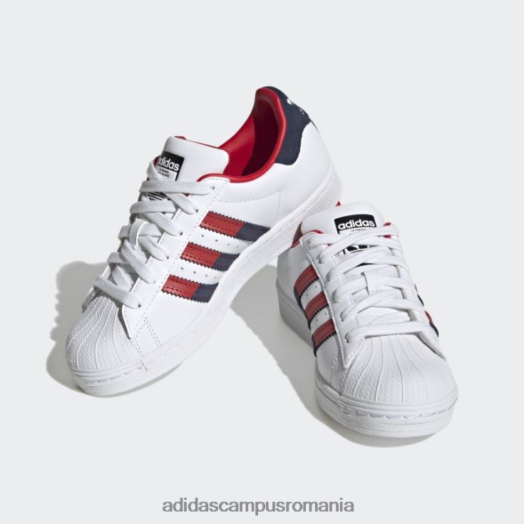 adidas campus romania pantofi superstar de noapte indigo eleganti copii alb/stacojiu/indigo de noapte J266N211130