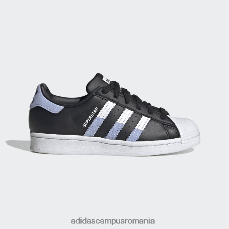 adidas campus romania pantofi superstar de noapte indigo moda copii negru/stacojiu/noapte indigo J266N211131