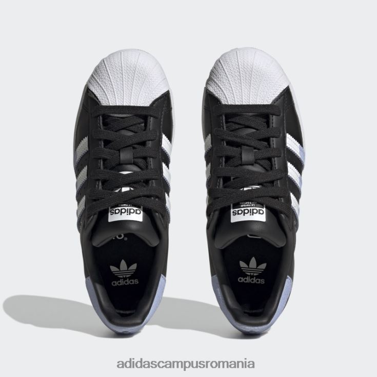 adidas campus romania pantofi superstar de noapte indigo moda copii negru/stacojiu/noapte indigo J266N211131