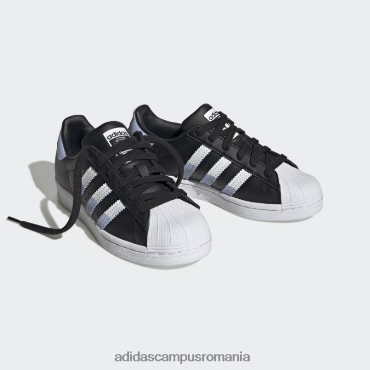 adidas campus romania pantofi superstar de noapte indigo moda copii negru/stacojiu/noapte indigo J266N211131