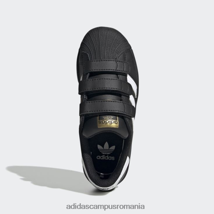 adidas campus romania pantofi superstar eleganti albi copii alb negru J266N23586