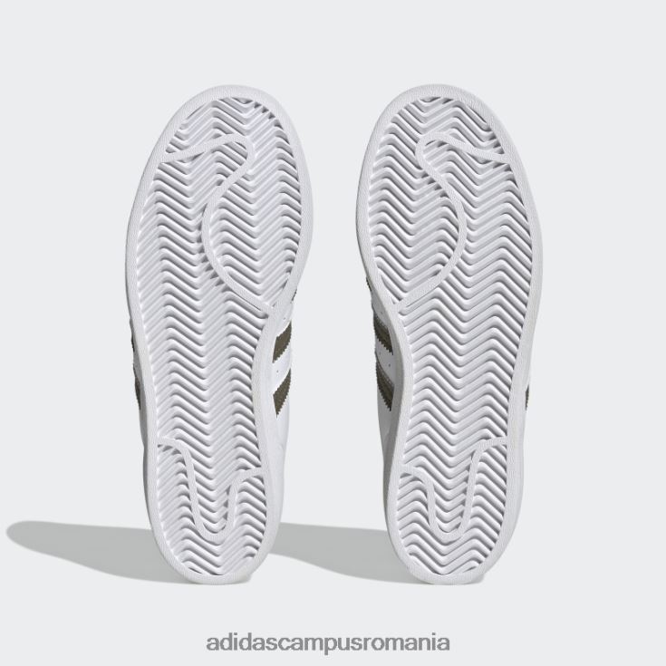 adidas campus romania pantofi superstar fashion olive copii alb/măsliniu J266N217987