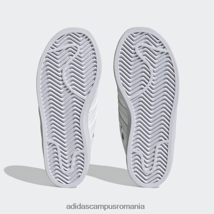 adidas campus romania pantofi superstar liliac copii alb/liliac J266N218022