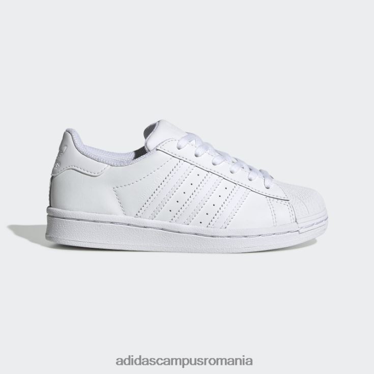 adidas campus romania pantofi superstar moda albă copii alb J266N211385