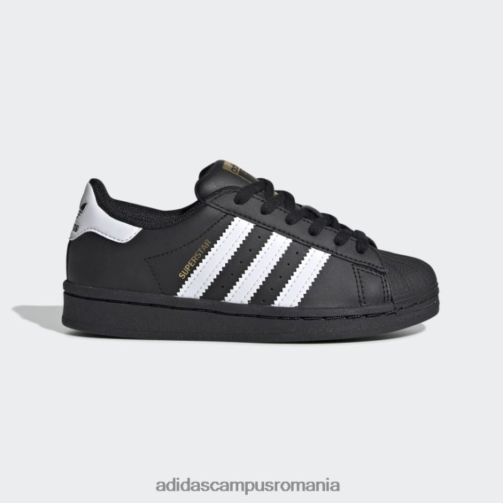 adidas campus romania pantofi superstar moda albă copii alb negru J266N211055