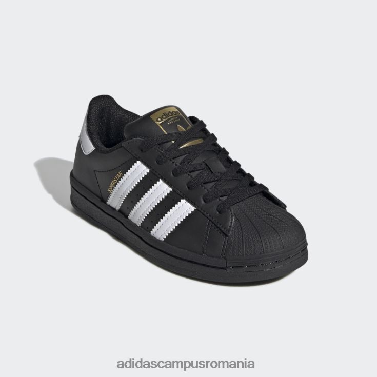 adidas campus romania pantofi superstar moda albă copii alb negru J266N211055
