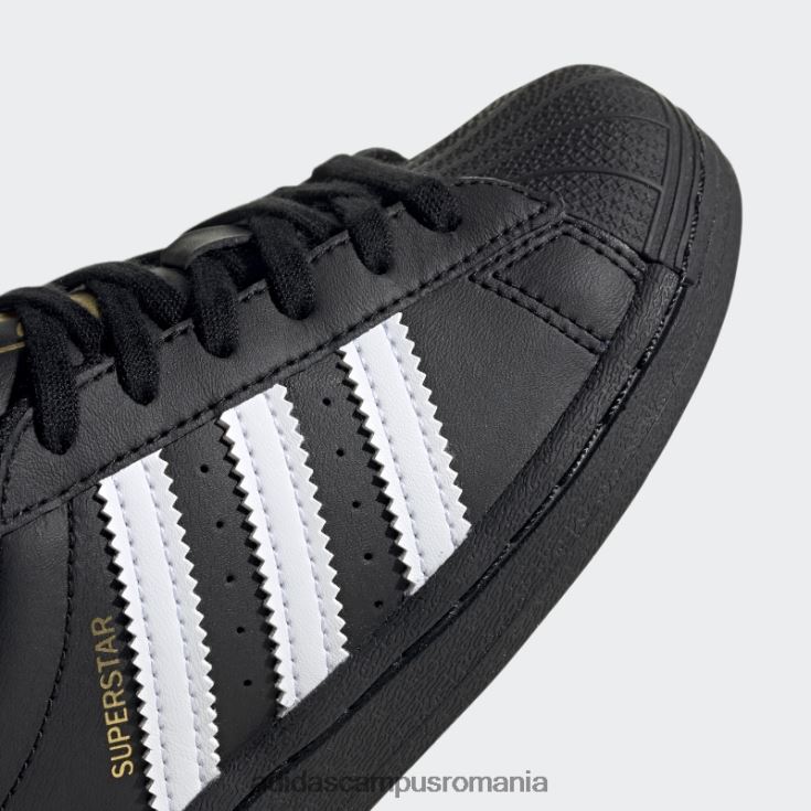 adidas campus romania pantofi superstar moda albă copii alb negru J266N211055