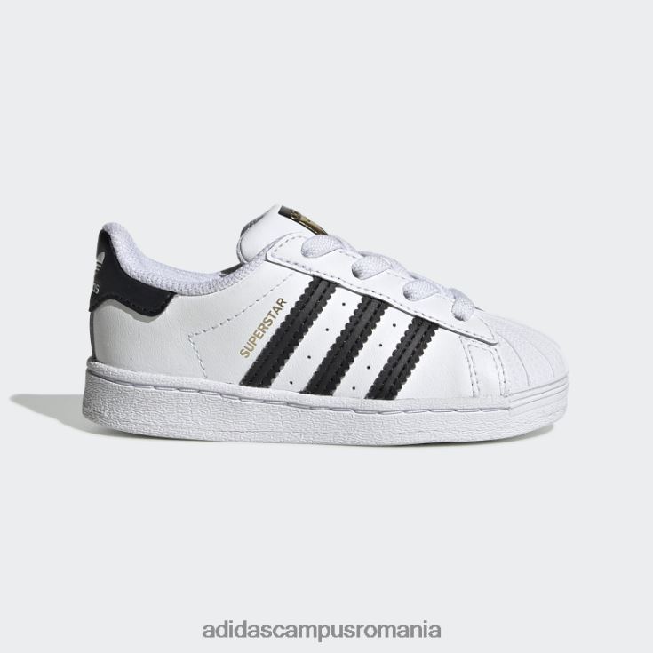 adidas campus romania pantofi superstar moda neagra copii alb negru J266N211443