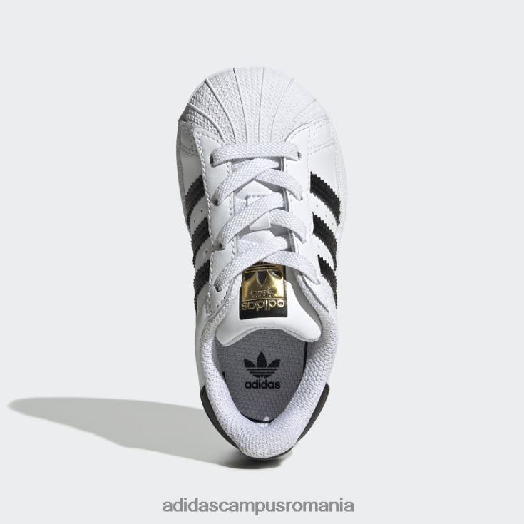 adidas campus romania pantofi superstar moda neagra copii alb negru J266N211443