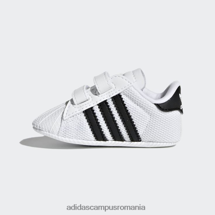 adidas campus romania pantofi superstar încălțăminte albă copii încălțăminte alb/negru/alb J266N217690