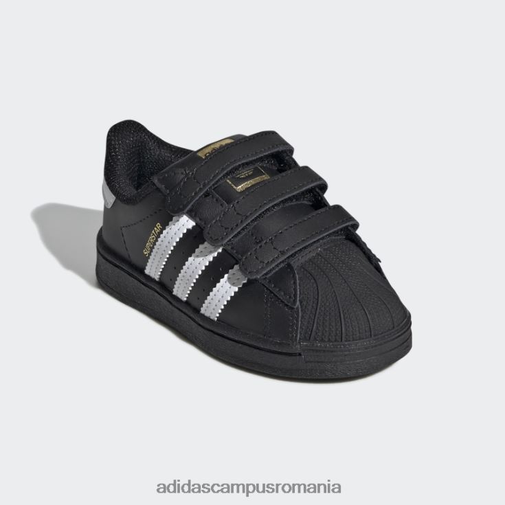 adidas campus romania pantofi superstar negru/alb elegant copii alb negru J266N23570