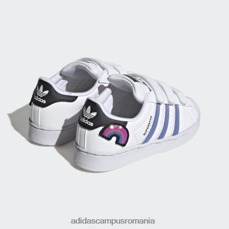 adidas campus romania pantofi superstar pantone fierbinți copii alb/albastru/pantone J266N211514