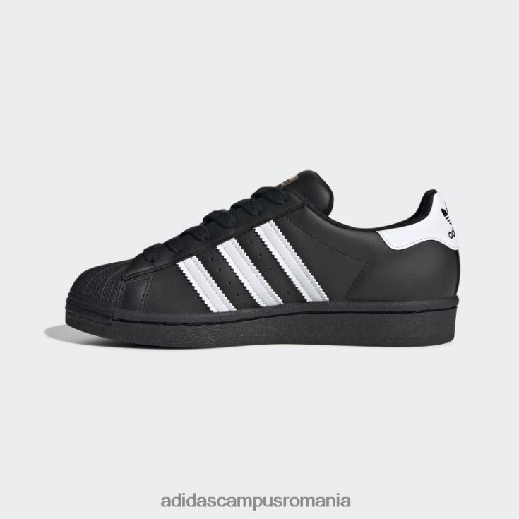 adidas campus romania pantofi superstar pentru copii fierbinți albi copii alb negru J266N217676