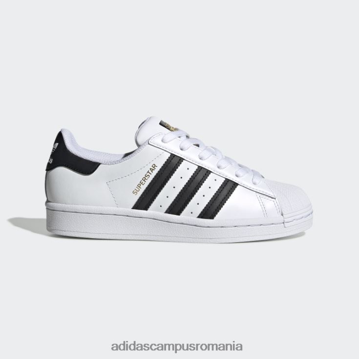 adidas campus romania pantofi superstar pentru copii negri copii alb negru J266N23534