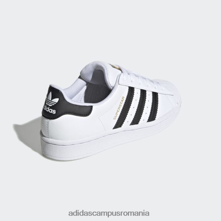 adidas campus romania pantofi superstar pentru copii negri copii alb negru J266N23534