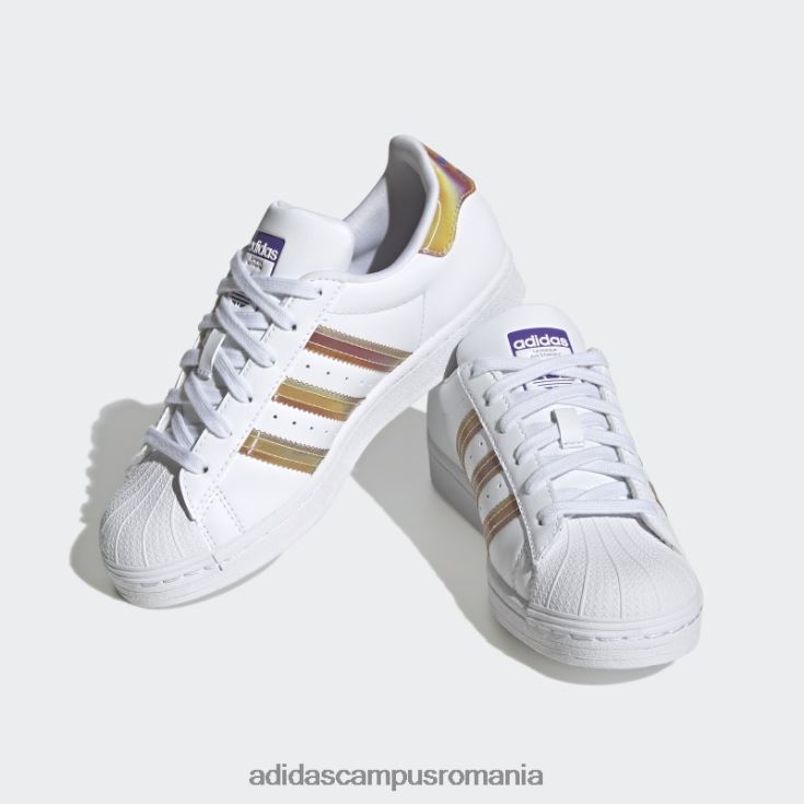 adidas campus romania pantofi superstar purple rush fashion copii papură albă/violet J266N217936