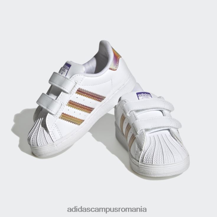 adidas campus romania pantofi superstar purple rush fierbinte copii papură albă/violet J266N218008