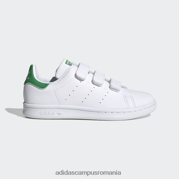 adidas campus romania pantofi verzi stan smith moda copii alb/verde J266N211090