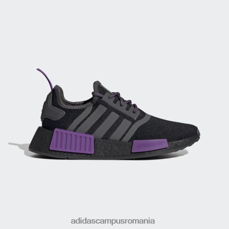 adidas campus romania pantofi violet nmd-r1 copii negru/gri/violet J266N218117