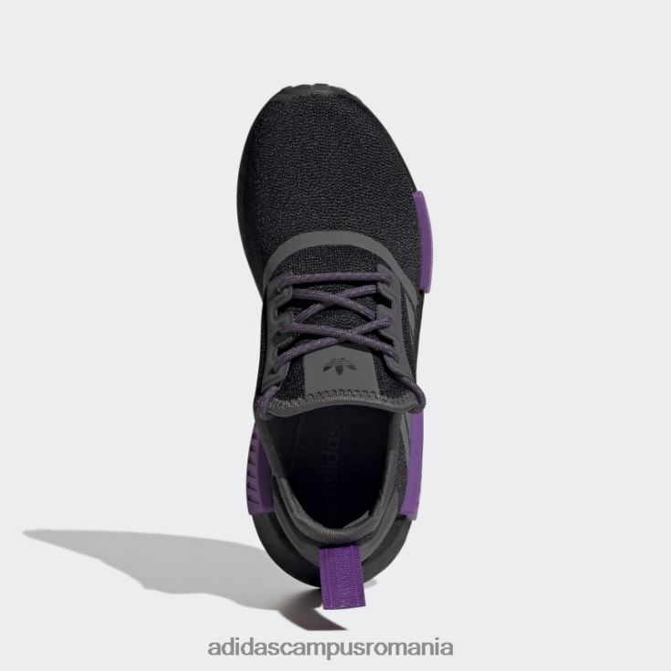 adidas campus romania pantofi violet nmd-r1 copii negru/gri/violet J266N218117