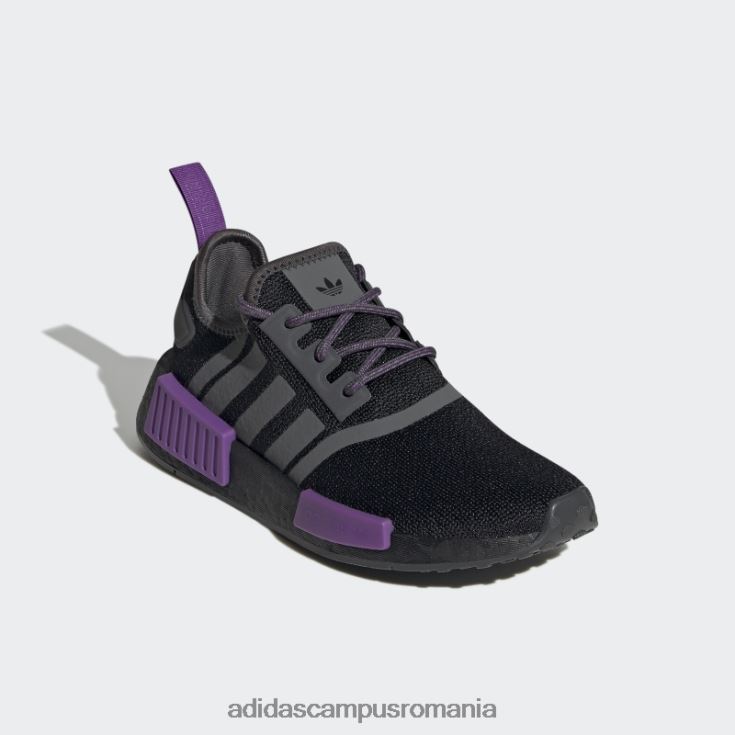 adidas campus romania pantofi violet nmd-r1 copii negru/gri/violet J266N218117